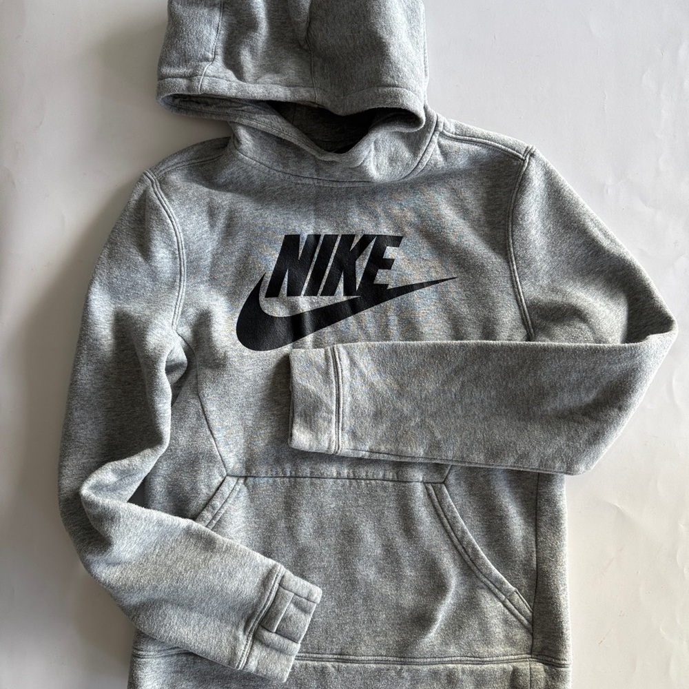 Nike Heather Gray Scuba Pullover Hoodie